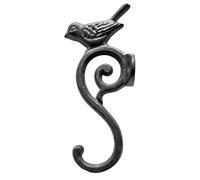 Alipis Vintage Design Hook Anti-Rust Cast with Bird Shape Wall Iron Treatment, Small Versatile Hanging Solution for Clothes and Bags Mudroom or Robe