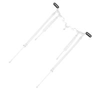 Alipis Vintage Tassel Forehead Chain Hair Accessory for Women Headpiece with Stable Fit Elegant Wedding and Boho Style Silver Waterdrop Design