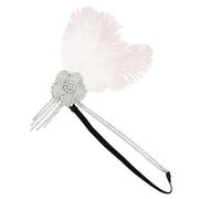 Alipis Vintage Tassel Headband Flapper Headpiece for Women One Comfortable Costume Accessory for Parties Weddings and Themed Events