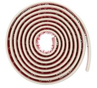 Alipis Wall Molding Trim Peel and Stick, Flexible Self-Adhesive Nbr Border for High-Traffic Areas, DIY Home Decor for Skirting Boards and Mirrors, 5M Cream White