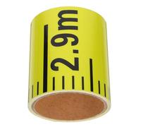 Alipis Water Level Gauge Sticker Self-Adhesive Yellow Measurement Scale Ruler Sticker 10Cm X 3M for Accurate Liquid Level Reading in Home and Industrial Use