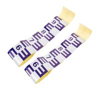 Alipis Water Level Ruler Sticker Blue 2pcs Water Gauge Sticker Accurate Measurement Scale for Boat Tide Observation