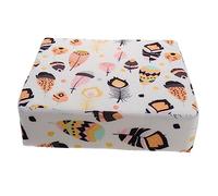 Alipis Waterproof Polyester Cartoon Pattern Adjustable Dining Chair Booster Seat Cushion for 1-5 Years Old Children