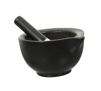 Alipis Wear-resistant Mortar and Pestle Non-slip Ceramic Mixing Bowl for Pharmacy Kitchen Grinder Food and Spice Crushing High-grade Material Easy to Clean