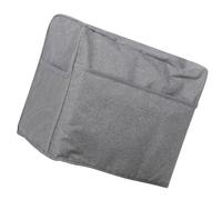 Alipis Wear-Resistant Sewing Machine Cover with Side Pockets Oxford Protector for Dust and Storage Suitable for Standard Models Grey