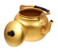 Alipis Whistling Aluminium Tea Pot 2l Rice Wine Kettle Non-Slip Handle for Home and Restaurant