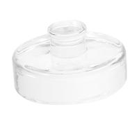 Alipis Wide Mouth Mason Jar Fermenting Weight with Glass Lid for Pickling and Leavening Portable Heavy Stone Pebble for Kimchi Sauerkraut Reusable Fermentation Accessory