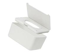 Alipis Wipe Dispenser Reusable Wipes Holder for Bathroom Case Seal Refillable for Tissues White