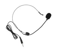 Alipis Wired Microphone Headset for Speaker High-shielding Lightweight Condenser Mic with Plastic and Copper Build Noise Cancelling Design for Conference and Live Streaming