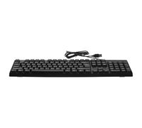 Alipis Wired USB Keyboard for Office and Laptop Full Size Compact Keyboard with Numeric Keypad English Qwerty Layout for Work and Typing