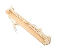 Alipis Wooden Bird Swing Made of Pine with Bite-resistant Design and Convenient Installation, a Parrot Swing Plaything and Chicken Coop Accessory for Bird Cage Use