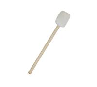 Alipis Wooden Drumstick Cashmere Tips for Percussion Instrument Bass Drum Stick for Drumming Practice Natural Wood Handle