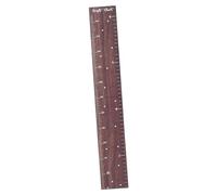 Alipis Wooden Growth Height Chart Wall Ruler for Boys and Girls Height Coffee Wall Decor Track Growth Sl harming Style Nursery Home Use