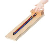 Alipis Wooden Hair Braiding for Educational Braid Practice Kit Early Learning Tool for Fine Motor Skills Development and Patience Building Preschool