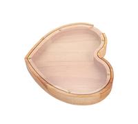 Alipis Wooden Heart-shaped Bank for Boys and Girls and Adults Cute Window for Home Decor Birthday and Savings Goals
