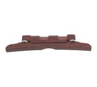 Alipis Wooden Mandolin Bridge for Acoustic Guitar and Violin Bridge Fitting Tool, Solves Tuning Issues Versatile Use for Recordings and Practice Sessions, Coffee Colour