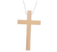 Alipis Wooden Ornament Christian Cros-s Catholic Wall Cros-s Religious Cros-s Wall Hanging Cros-s Communion Table Cros-s Jesus Crucifix Statue Cros-s Pendant Cros-s for Wall