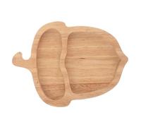 Alipis Wooden Pinecone Bathtub Tray for Bathroom Storage Seasonal Acorn Design Autumn Serving Platter Natural Decorative Fruit and Salad Dish Organizer for Family Dinners and Holiday
