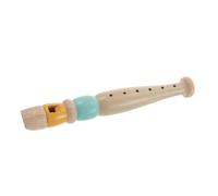 Alipis Wooden Soprano Recorder for Flute Instrument with German Fingering Ergonomic Design for Beginners Early Music Education Enhancing Fine Motor Skills and Social Interaction