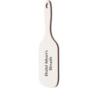 Alipis Wooden Wide Tooth Comb for Bald Men Giant Double Edge Open Comb with Metal Pick Oversized Styling Hair and Hair Care