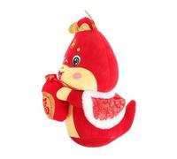 Alipis Year Snake Plush Ornament Soft Cartoon Snake Stuffed Animal for Chinese Lunar Year Home Decor Lucky Zodiac Gift for Festive Celebrations