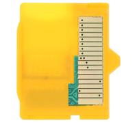 Alipis Yellow Microsd to Compact Card Adapter for Camera Memory Card Converter Supporting Microsdhc Wide Compatibility Lightweight Design