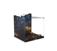 ALiquid Acrylic Display Case for Lego The Witch's House of Sanderson Sisters 21341, 3 mm Acrylic Display Case for Lego 21341 (Not Included Clamping Blocks Set)