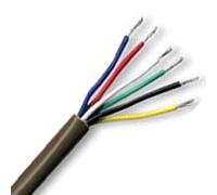 Ali's DIY 6 Core Brown PVC Insulated Alarm Cable - 10 Metre Custom Cut Length