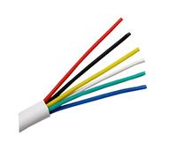Ali's DIY 6 Core White PVC Insulated Alarm Cable - 3 Metre Custom Cut Length