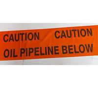 Ali's DIY Oil Pipeline Below Warning Tape - 20 Metre Custom Cut Length