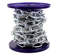 Ali's DIY Strong BZP Bright Zinc Plated Heavy Duty Steel Chain 6MM - 3 Metre Custom Cut Length
