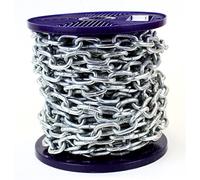 Ali's DIY Strong Hot Dipped Galvanised Heavy Duty Steel Chain 2MM - 4 Metre Cut Length