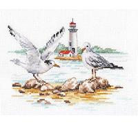 Alisa Cross Stitch Kit Seagulls art. 3-30