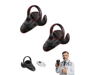 Alisanda VitalEngine Pro with Remote Control, Waterproof and Silent, Easy to Clean, USB Fast Charging (2 pcs)