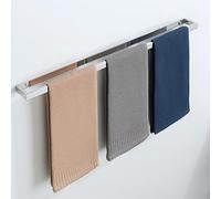 Alise Bath Towel Bar,Wall Mount Towel Holder Towel Rack Towel Hanger for Bathroom Lavatory,28 Inch SUS304 Stainless Steel Towel Rail,Polished Chrome GJF070-C