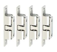 Alise Double Ball Tension Roller Catch Latch for Cabinet,Closet & Furniture Doors,67mm Solid Brass Adjustable Door Catches Hardware,CA250S-4P,Pack of 4