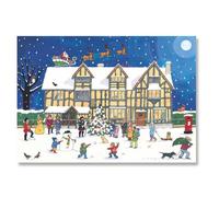 Alison Gardiner Christmas at the Old Town House Large A3 Traditional Festive Christmas Advent Calendar Made in UK