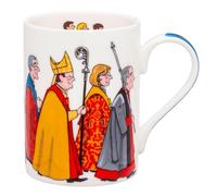 Alison Gardiner Fine Bone China Mug - Made in England - 10.8oz Cathedral Collection: Monks & Historical Architecture - Heritage Gift for History Lovers & Anglophiles (Cathedral Procession)