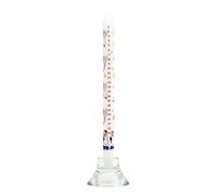 Alison Gardiner Heavenly Angel Remembrance Christmas Blue Choir Wax Festive Advent Dinner Candle 12 Hours Burn Time Tall 29.5 cm