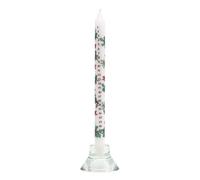 Alison Gardiner Holly & the Ivy Advent Dinner Candle, 10hr Burn, Unscented | Handmade in England countdown taper with Holly and Ivy artwork; unscented festive display; 10-hour burn.