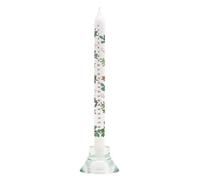 Alison Gardiner Red Gold Star Christmas Countdown Advent Dinner Wax Candle 10 Hour Burn Time