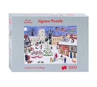 Alison Gardiner Unique Christmas Jigsaw Puzzle - 1000 Piece- Christmas in The Village
