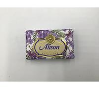 Alison - Gift Soap Bar For Her Birthday Rose Scent Mum Grandmother Cleanser Lather Present Girl
