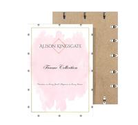 Alison Kingsgate 100X90CM Clip Frames Frameless Picture Frame with Shatter-Resistant Perspex & Sturdy MDF Back Borderless Clip Photo Frame for Posters, Certificates, Art & Wall Decor