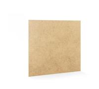 Alison Kingsgate 10X10 - 2mm MDF Board Backing for Laser Engraving, Painting & DIY - Strong Backing Board for Crafts & a Great Alternative to Plywood Sheets