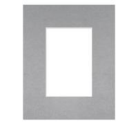 Alison Kingsgate 10X8 Silver Picture Mount for Frames - 6X4 Size Aperture
