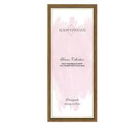 Alison Kingsgate 20X10 Oak- Thin Photo Frame-Engineered Wood Picture Frames with Shatterproof Perspex - Ideal for Certificates & Artwork-Wall Mount or Tabletop - Multiple Sizes & Colours Available