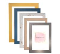 Alison Kingsgate 60x50cm White Oak Frame - Premium 60x50cm White Oak Frames With Safe Perspex Front & Wall Mounting - 50x60cm White Oak Frame - White Oak Photo Frame