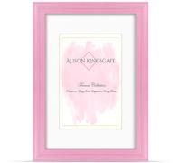 Alison Kingsgate 7x5 Pink Picture Frame with Mount for 6x4 Photos