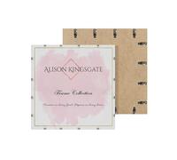 Alison Kingsgate 90X90CM Clip Frames Frameless Picture Frame with Shatter-Resistant Perspex & Sturdy MDF Back Borderless Clip Photo Frame for Posters, Certificates, Art & Wall Decor